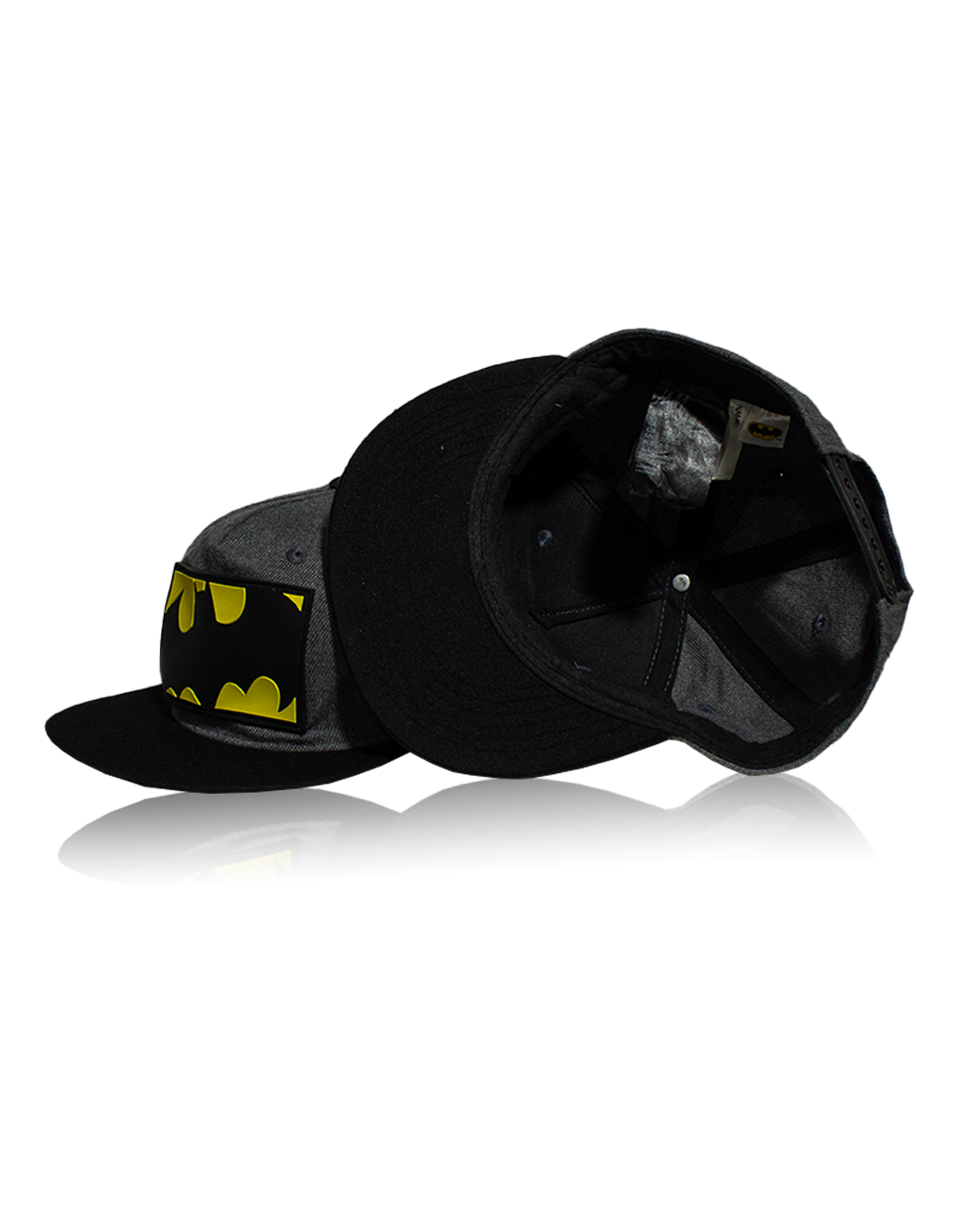Batman Kids Snapback Hat (Size 4-8) – Gray & Black by H&M - Premium condition