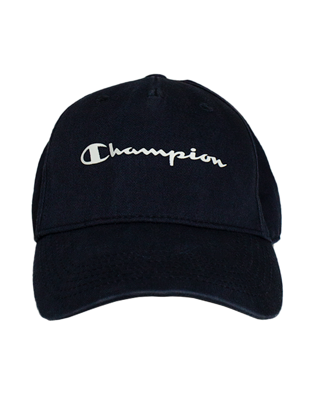 Champion Baseball Cap – Black Cotton Twill - Premium condition