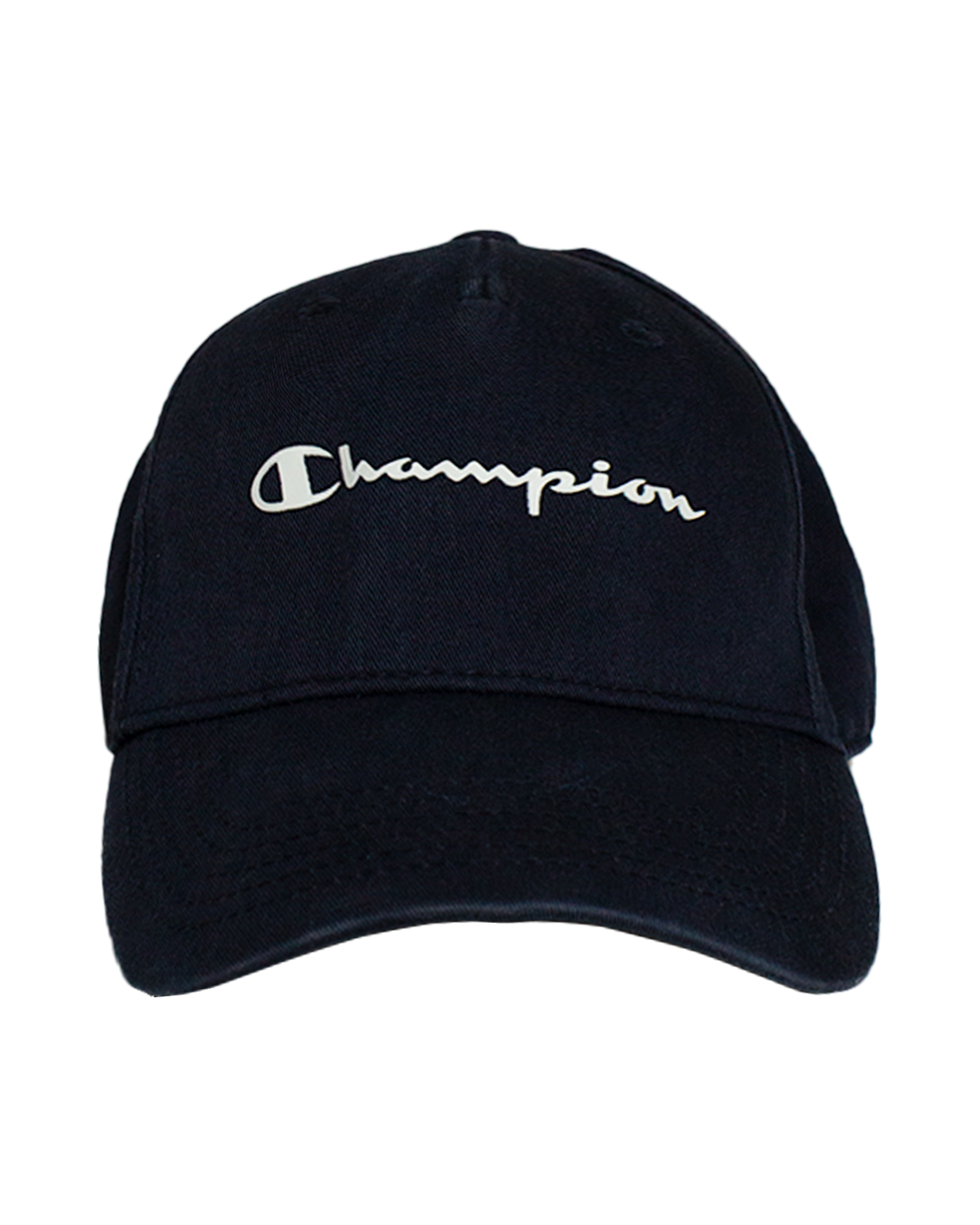 Champion Baseball Cap – Black Cotton Twill - Premium condition