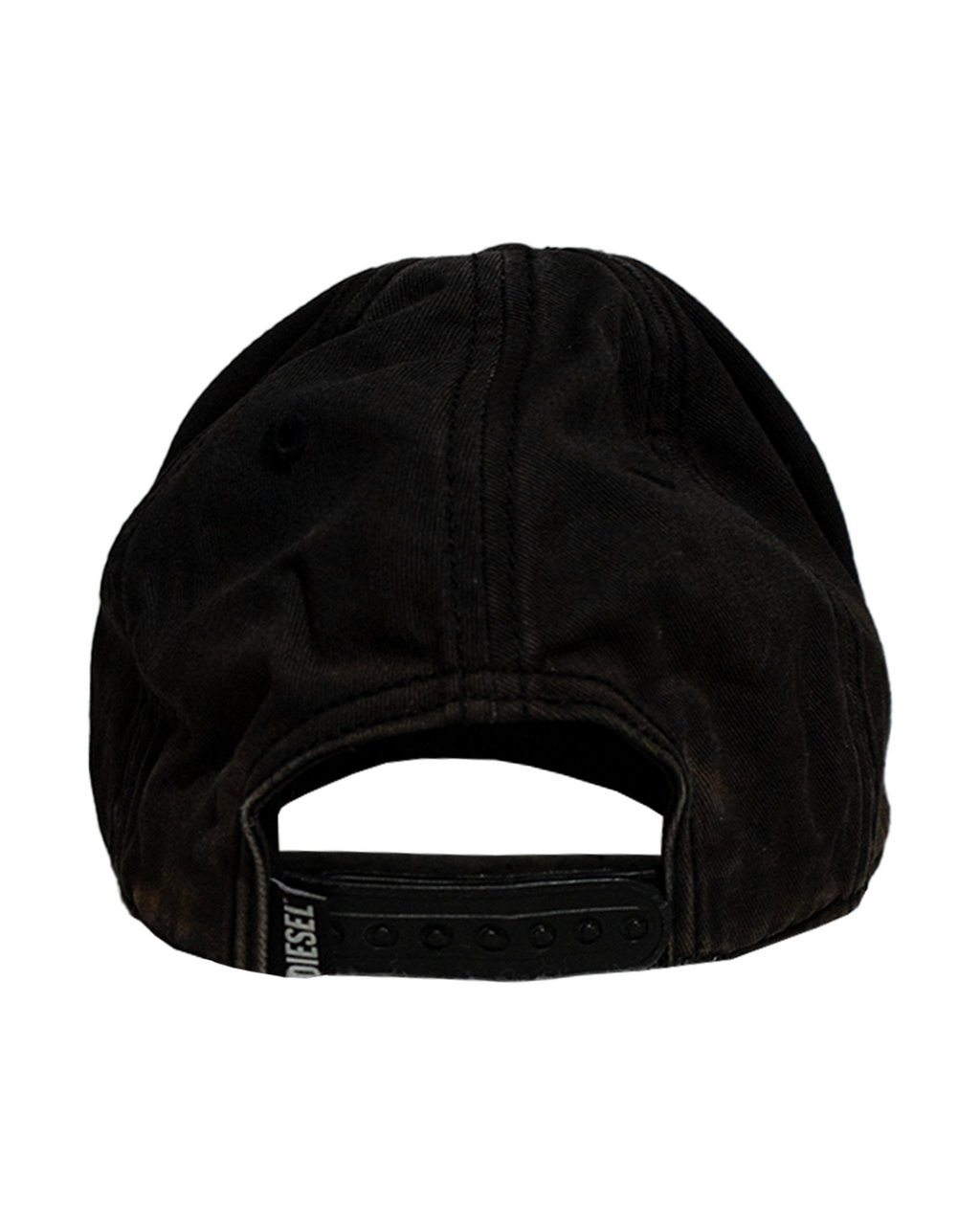 Black Diesel Corry-Div-Wash Baseball Cap with Logo Patch - Excellent condition