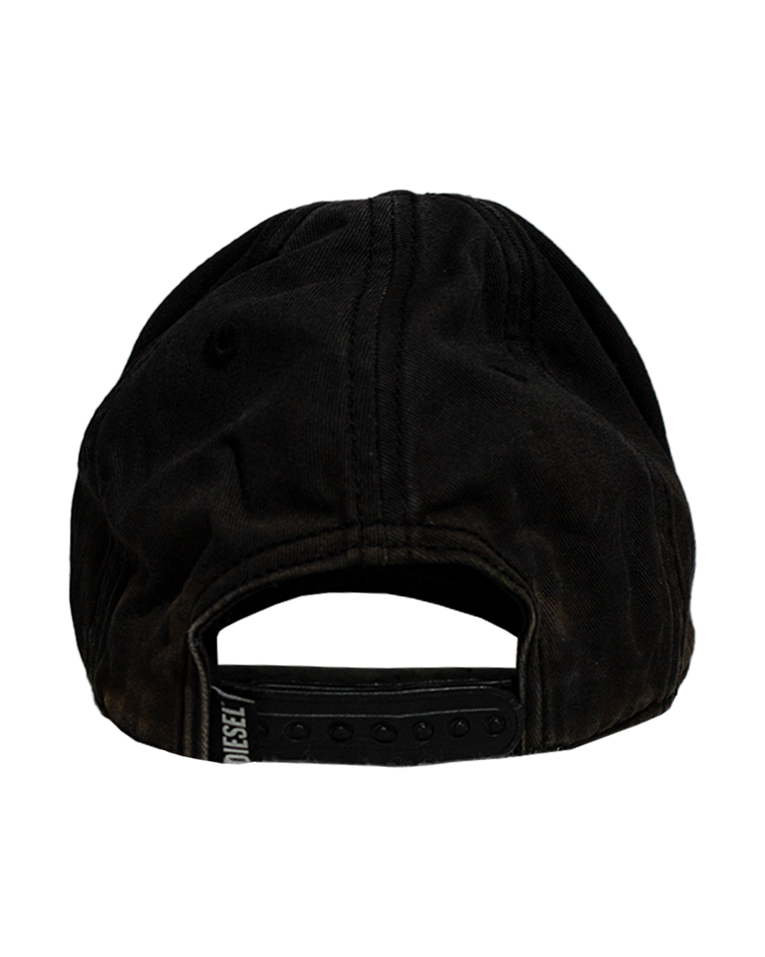 Black Diesel Corry-Div-Wash Baseball Cap with Logo Patch - Excellent condition