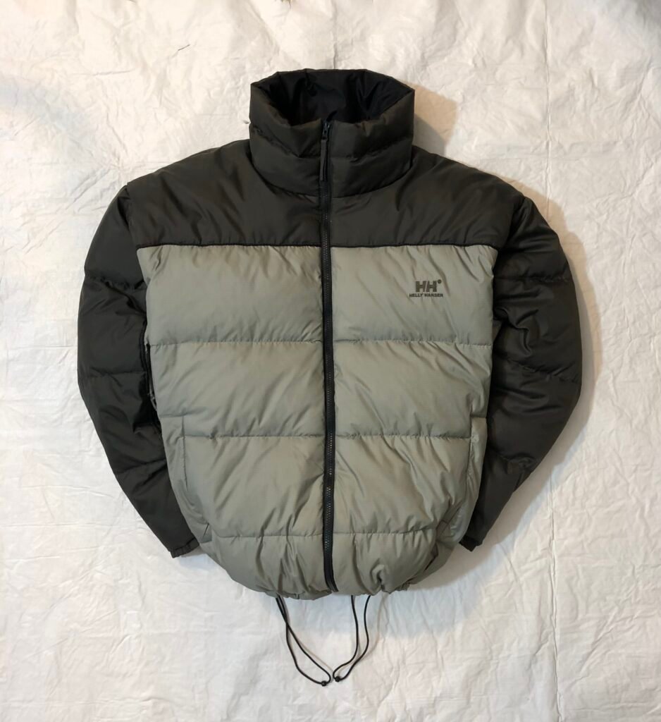 Vintage Helly Hansen Gray/Black Puffer Jacket