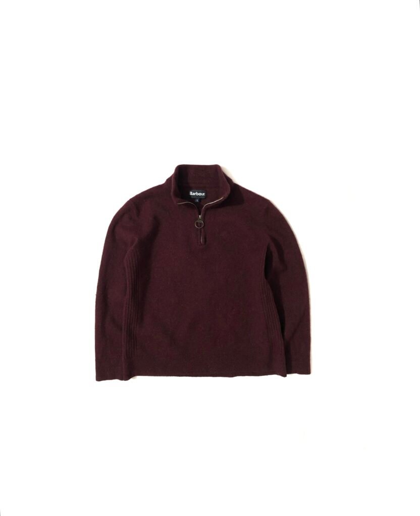 Best Thrift Store in Pakistan: What to Look For Barbour High-Neck Half-Zip Sweater
