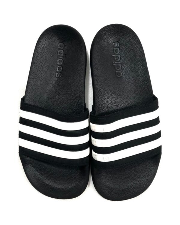 adidas Adilette Shower Slides – Black/White – EU 34