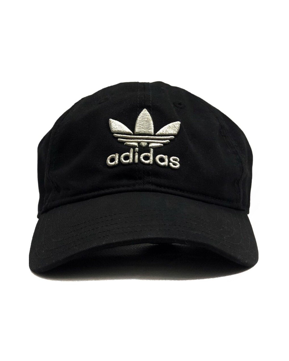 adidas Originals Trefoil Baseball Cap - Black adidas Originals Trefoil Baseball Cap - Black – size One Size