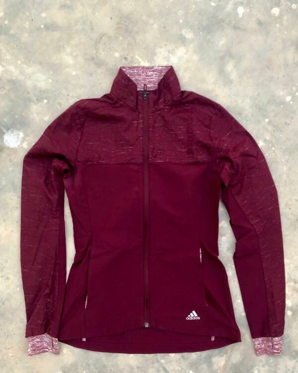 Adidas Supernova Storm Running Jacket Burgundy, women’s XS — photo 1