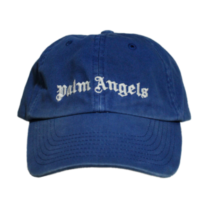 Palm Angels Classic Logo Cap - Navy Blue