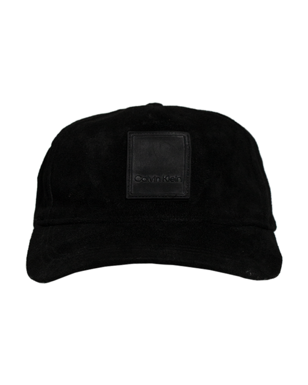 Calvin Klein Baseball Hat — Black Suede