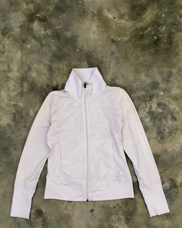 Champion Yoga Jacket White, women’s small — photo 1