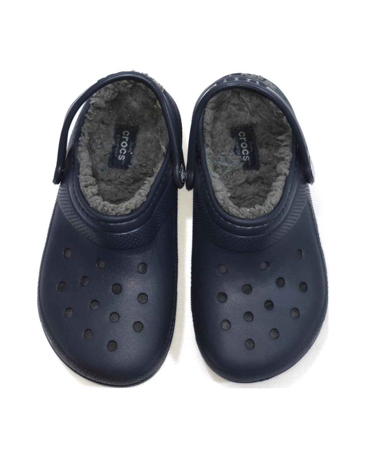 Crocs Kids’ Classic Lined Clogs – Navy Blue Crocs Kids’ Classic Lined Clogs – Navy Blue – size C 13 / EU 31 / EU 32