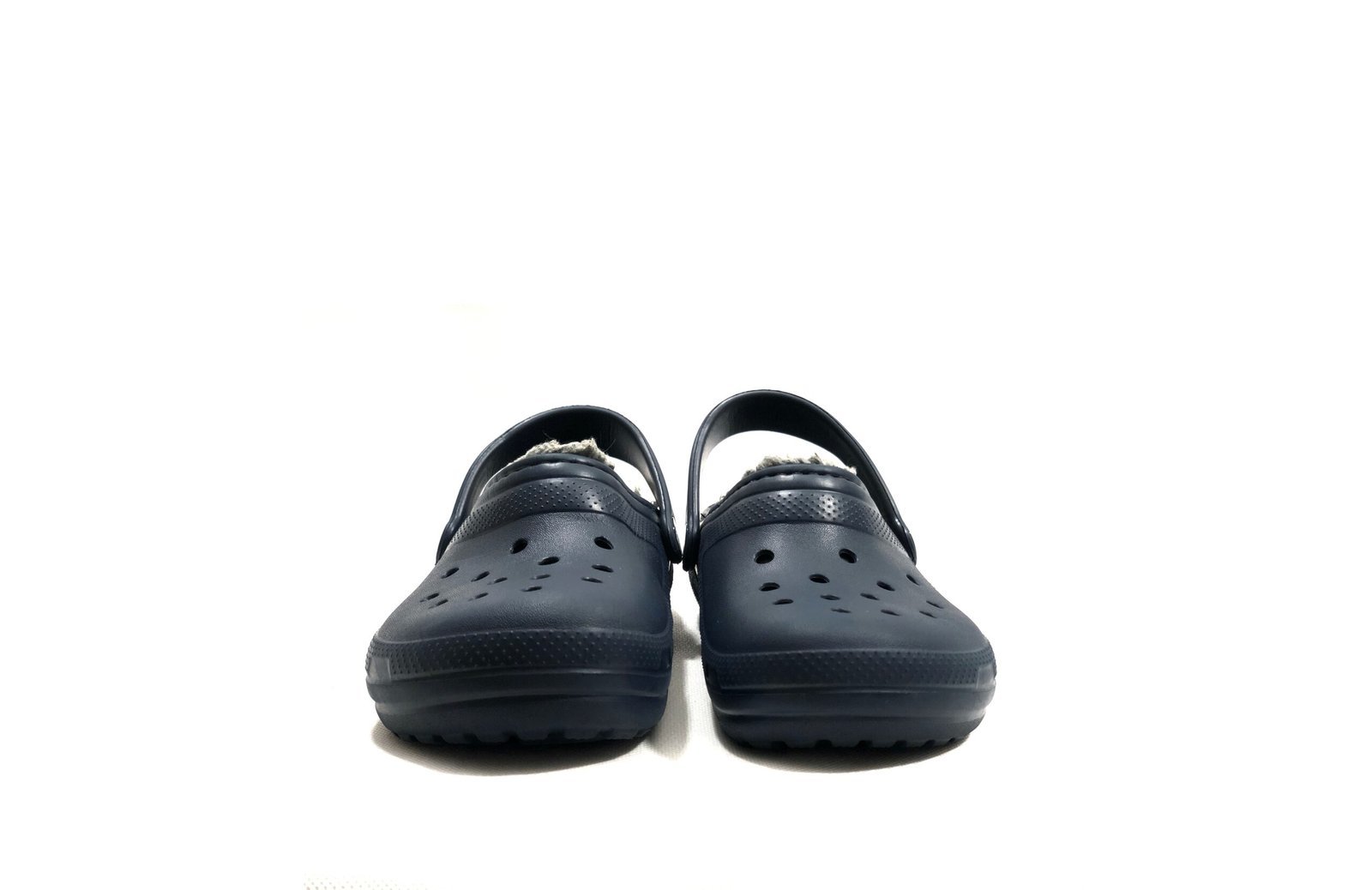 Crocs Kids’ Classic Lined Clogs – Navy Blue – photo 3 Crocs Kids’ Classic Lined Clogs – Navy Blue – size C 13 / EU 31 / EU 32 — photo 3