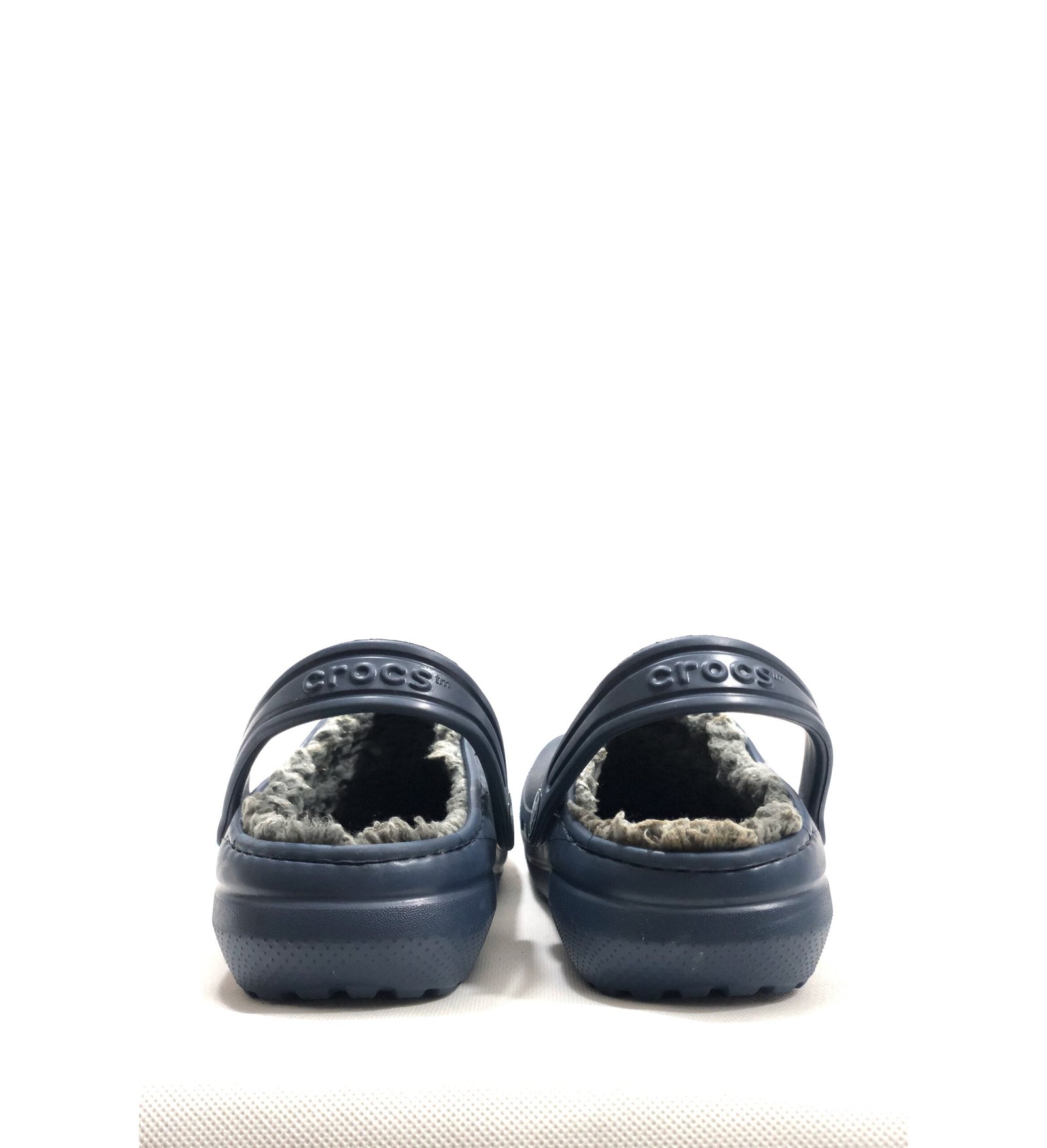Crocs Kids’ Classic Lined Clogs – Navy Blue – photo 4 Crocs Kids’ Classic Lined Clogs – Navy Blue – size C 13 / EU 31 / EU 32 — photo 4