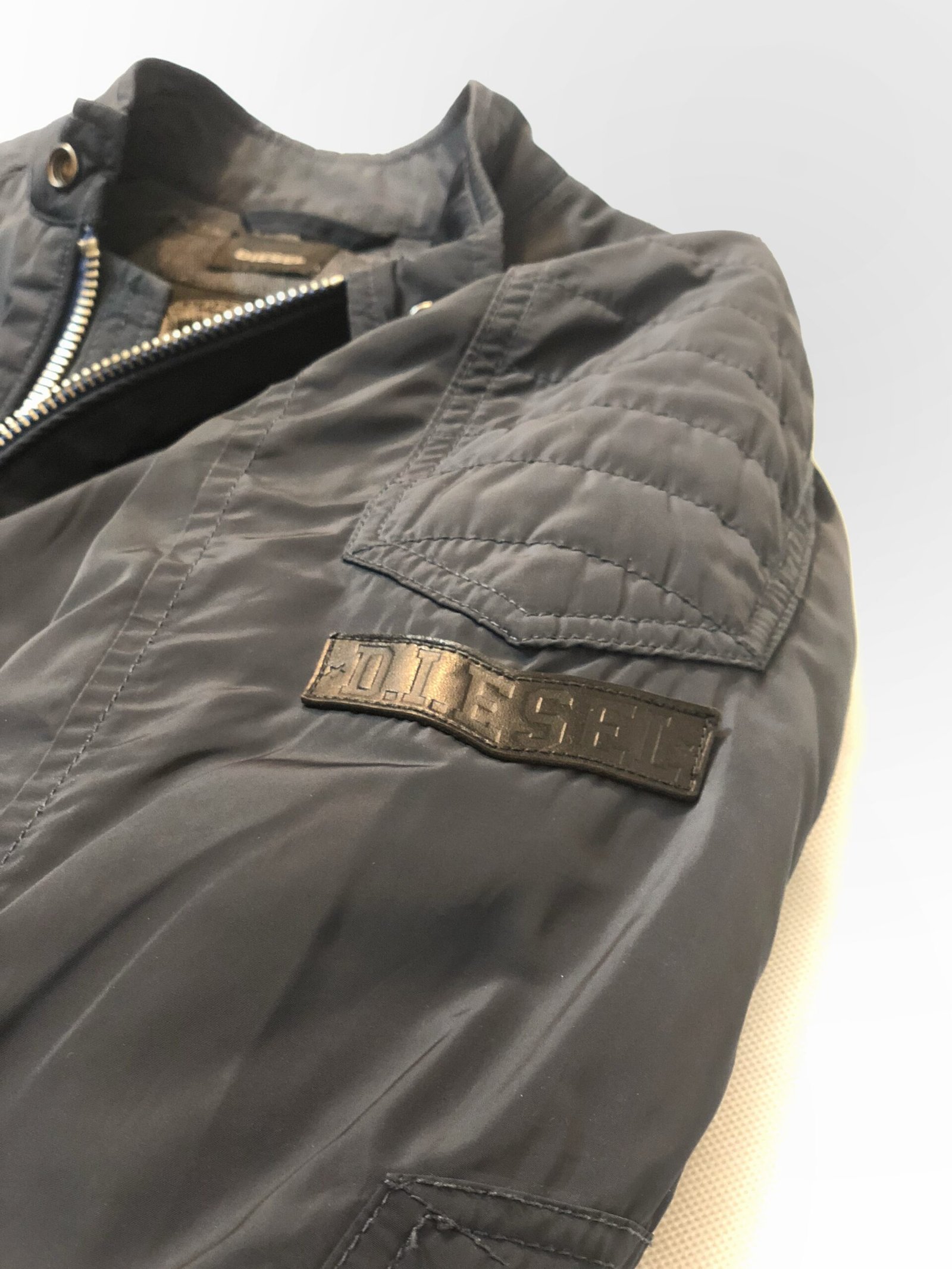 Diesel Y2K Full-Zip Biker Jacket – Men’s EU Large – photo 4 Diesel Y2K Full-Zip Biker Jacket – Men’s EU Large — photo 4