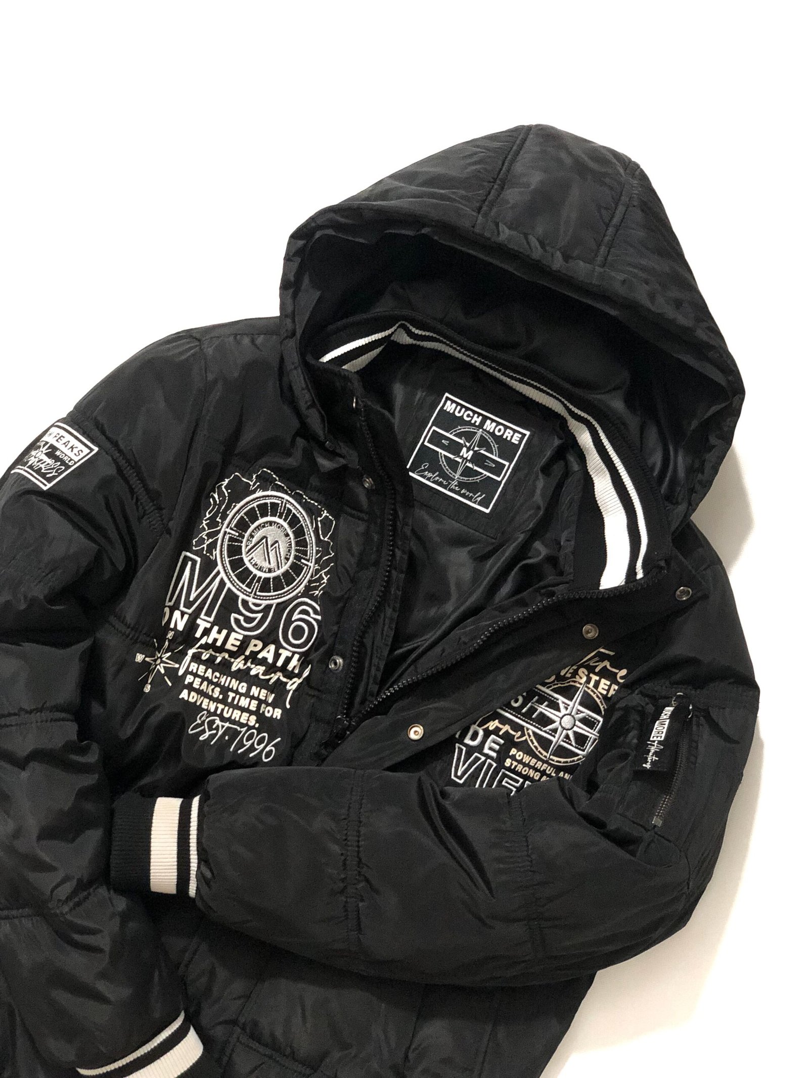 Much More Japanese Handmade Parka-Style Puffer – photo 3 Much More Japanese Handmade Parka-Style Puffer, size medium — photo 3