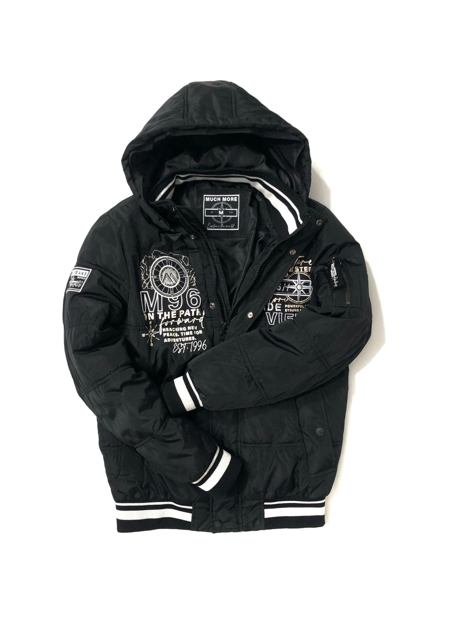 Much More Japanese Handmade Parka-Style Puffer – photo 4 Much More Japanese Handmade Parka-Style Puffer, size medium — photo 4