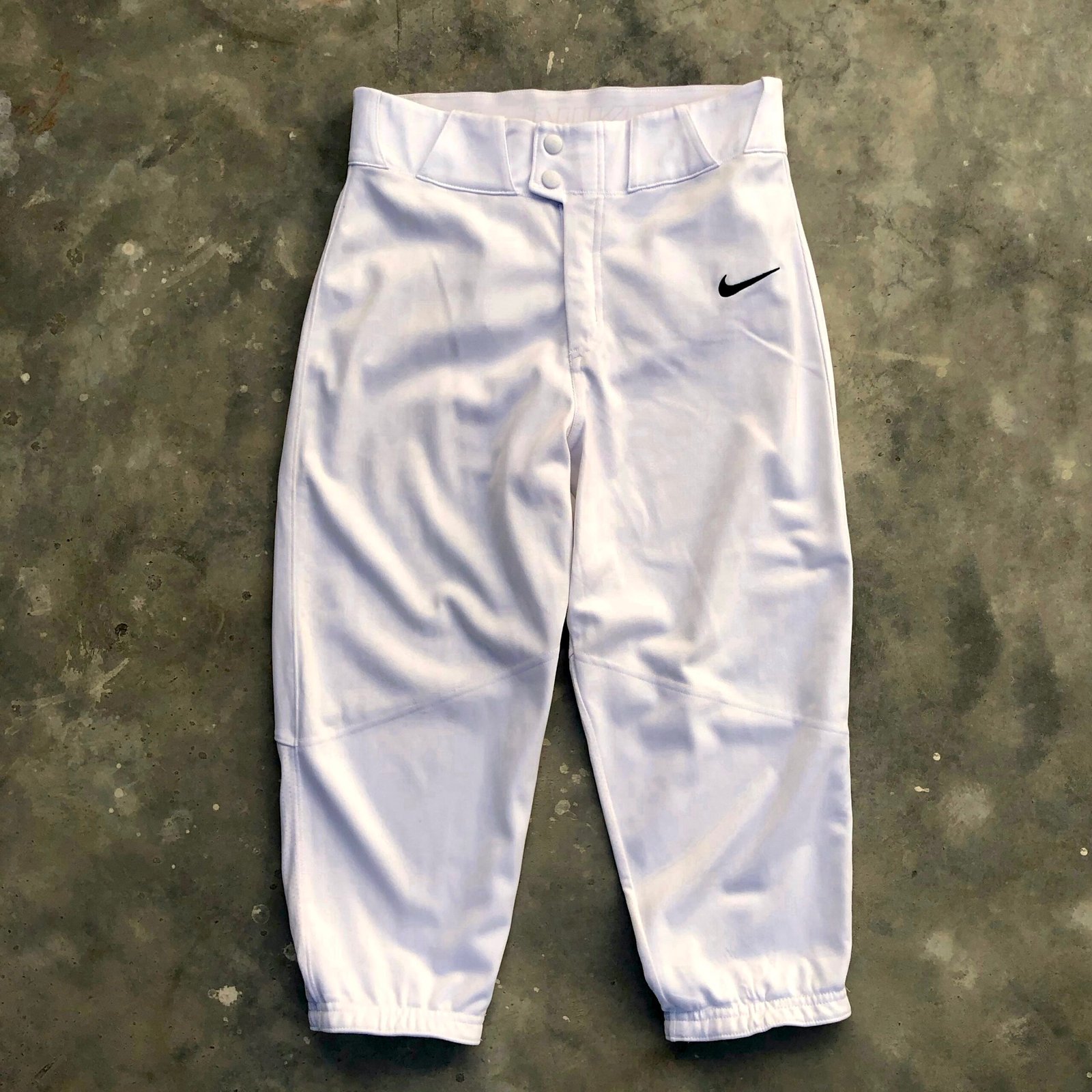 Nike Vapor Select Knicker Baseball / Softball Pants | Men | White Nike Men - Waist 28 Length 30