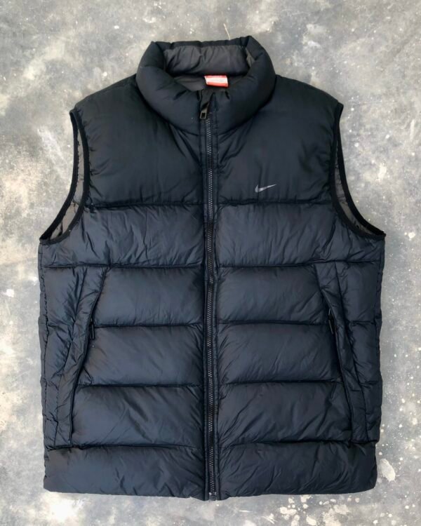 Nike Vintage Down Puffer Vest Black, men’s medium — photo 1