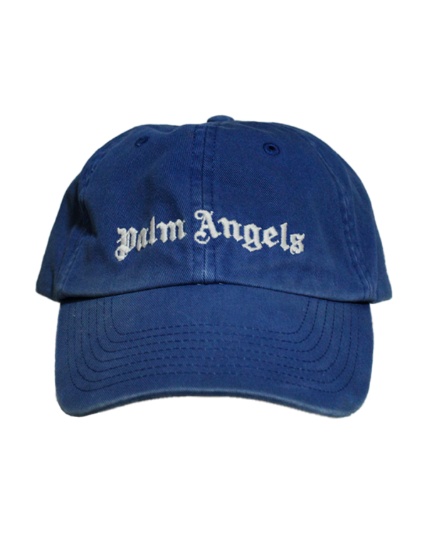 Palm Angels Classic Logo Cap - Navy Blue
