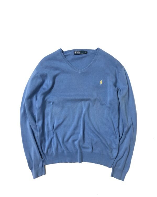 Polo Ralph Lauren 90s Sweater – Men's Large | 100% Cotton