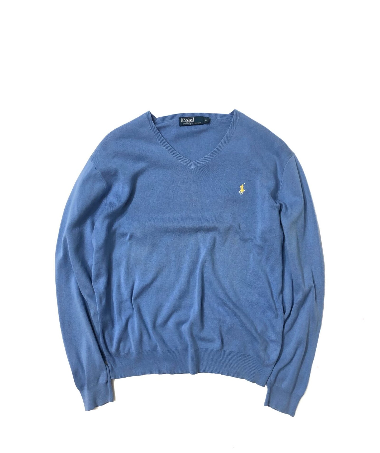Polo Ralph Lauren 90s Sweater – Men's Large | 100% Cotton – photo 2 Polo Ralph Lauren 90s Sweater – Men's Large | 100% Cotton