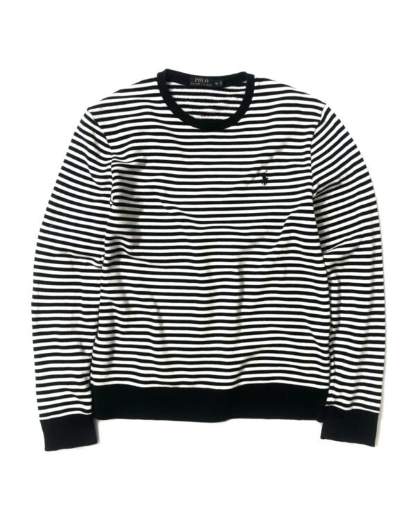 Polo Ralph Lauren Striped Crewneck Sweatshirt – Men's Medium