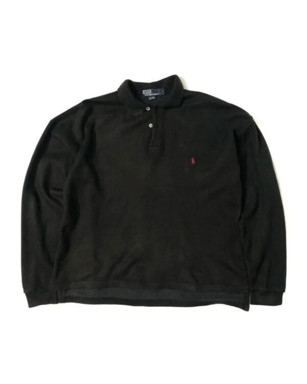 Vintage 90s Polo Ralph Lauren sweatshirt made in USA, men’s XL, front view