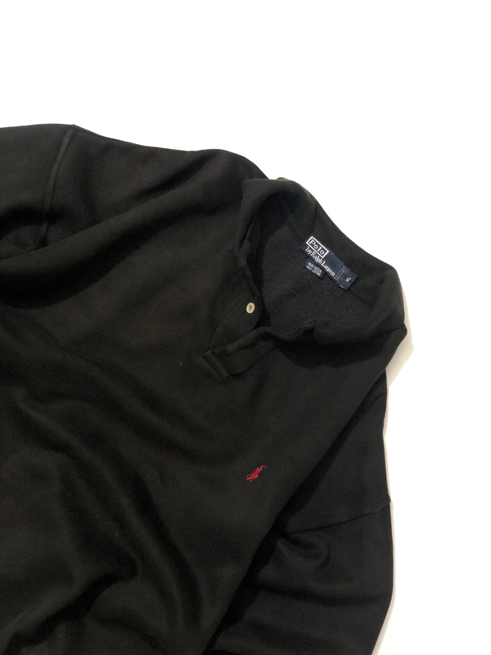 Polo Ralph Lauren Vintage 90s Sweatshirt Made in USA – photo 2 Polo Ralph Lauren Vintage 90s Sweatshirt Made in USA, men’s XL — photo 2
