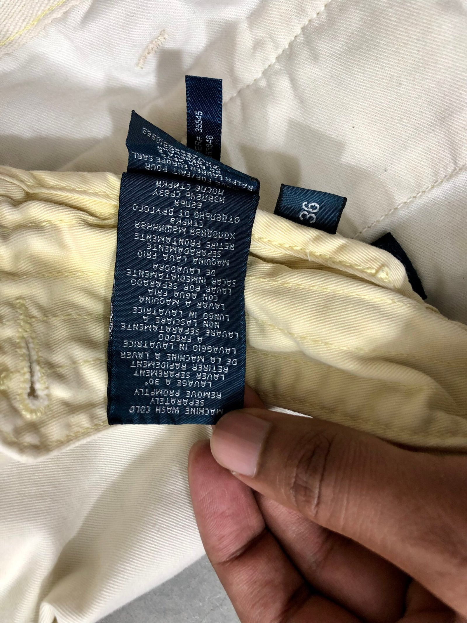 Polo Ralph Lauren Vintage Cotton Shorts – photo 7 Polo Ralph Lauren Vintage Cotton Shorts — view 7