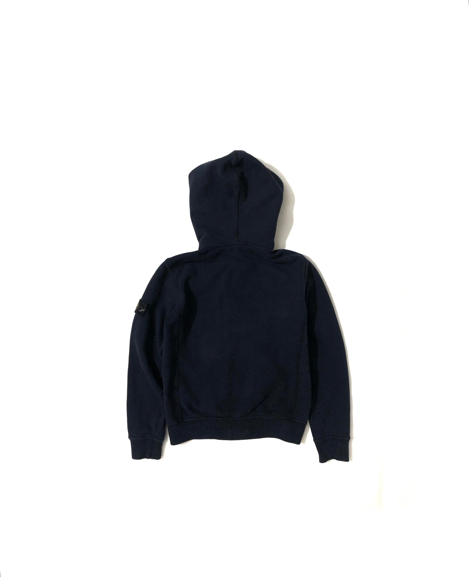 Stone Island Junior Zip-Up Hoodie - Navy – photo 7 Stone Island Junior Zip-Up Hoodie - Navy — view 7