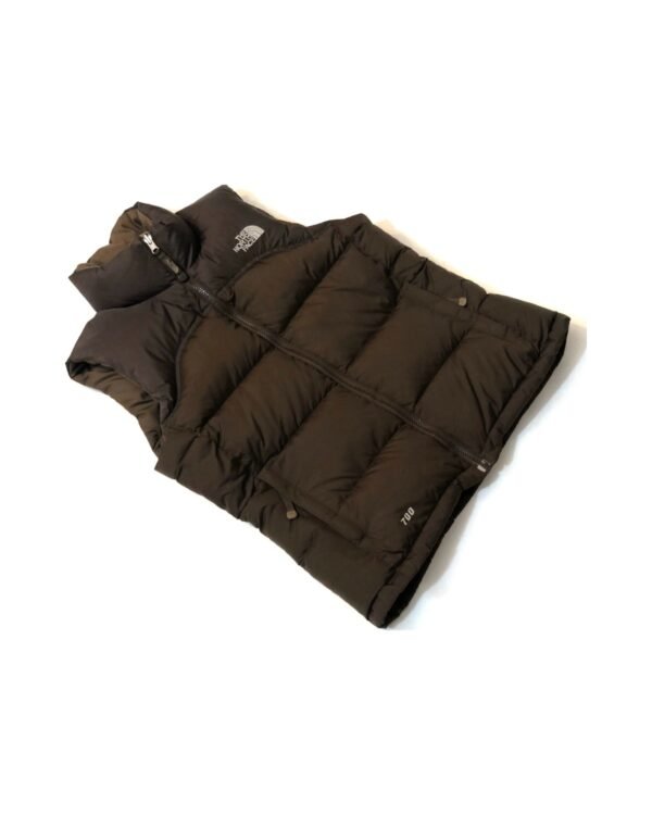 The North Face 1996 Retro Nuptse Vest – Brown – size Small