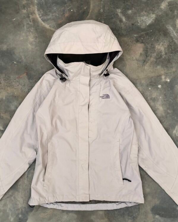The North Face HyVent Rain Jacket Off-White, size small — photo 1