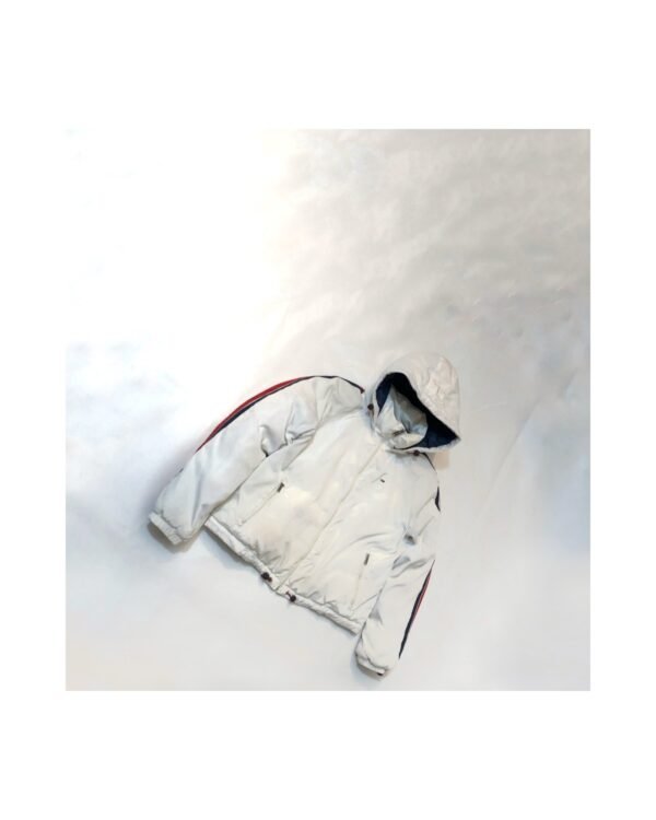 Tommy Jeans White Down Jacket – size Medium