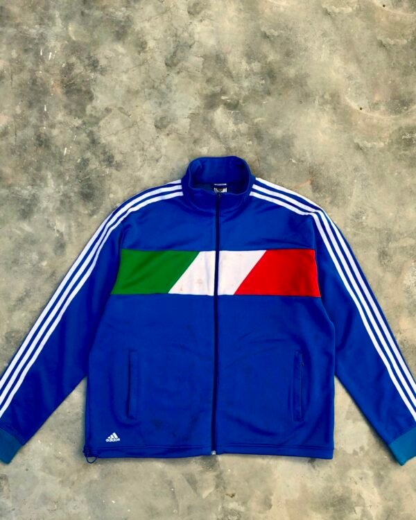 Vintage Adidas Italia 2006 Track Jacket, men’s large — photo 1
