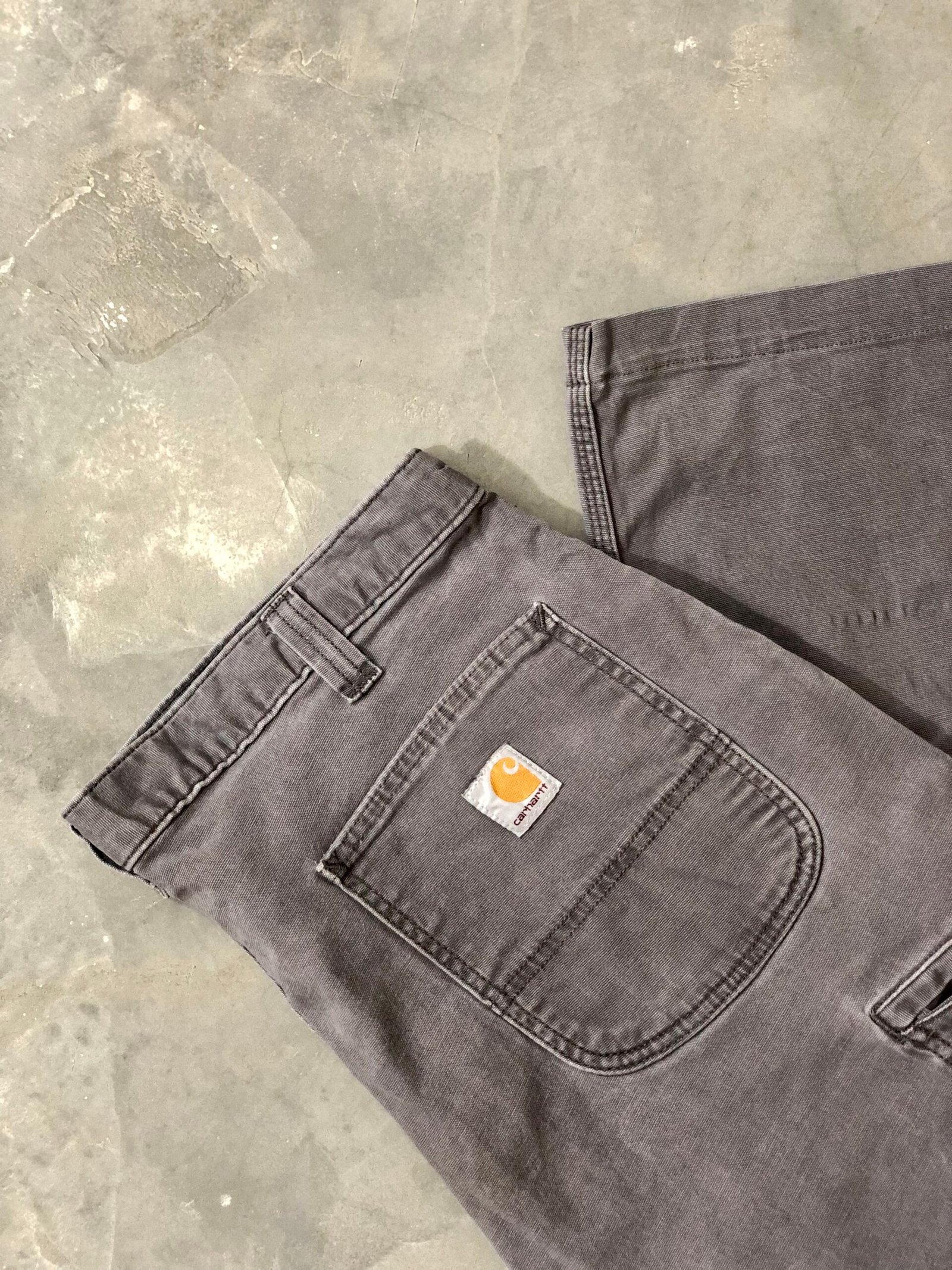 Vintage Carhartt Carpenter Pants - Grey – photo 7 Vintage Carhartt Carpenter Pants - Grey — view 7