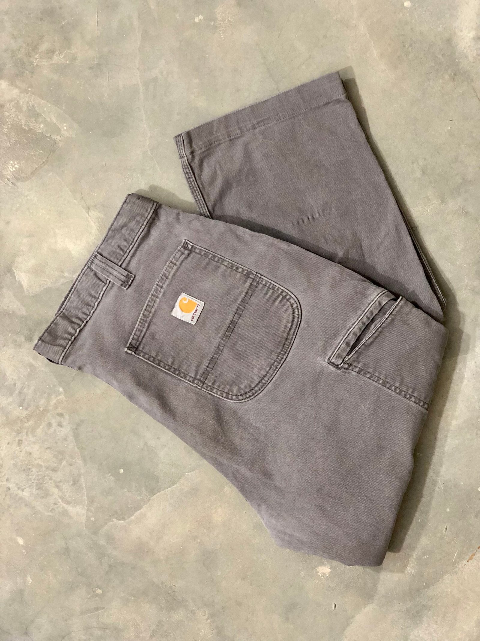 Vintage Carhartt Carpenter Pants - Grey – photo 8 Vintage Carhartt Carpenter Pants - Grey — view 8