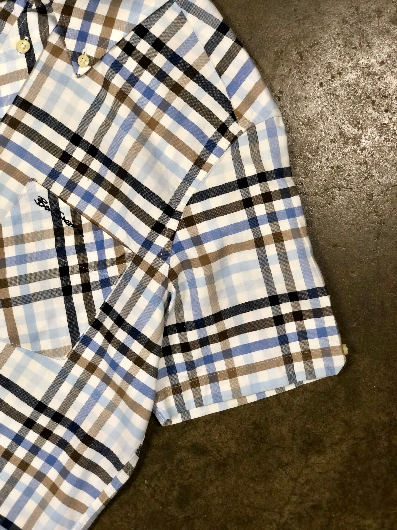 Ben Sherman Multicolor Plaid Button-Down Casual Shirt – photo 14 Ben Sherman Multicolor Plaid Button-Down Casual Shirt — photo 14