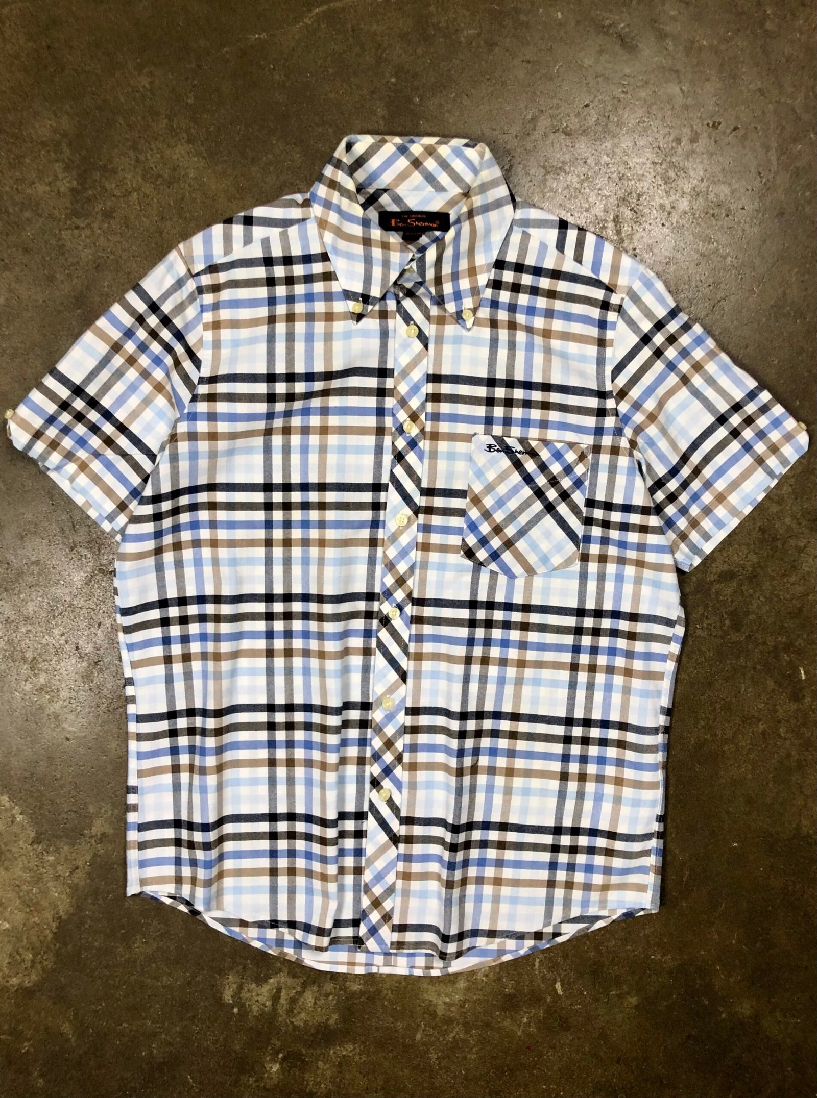 Ben Sherman Multicolor Plaid Button-Down Casual Shirt – photo 8 Ben Sherman Multicolor Plaid Button-Down Casual Shirt — photo 8