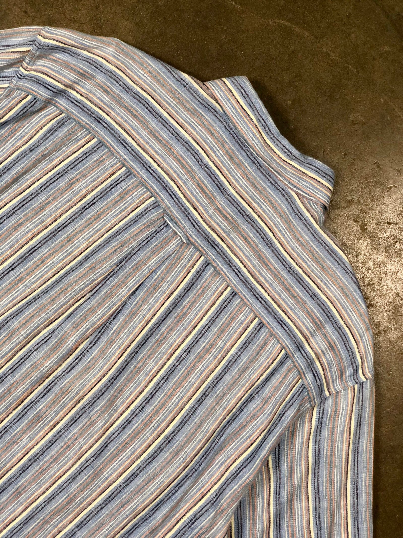 Classic Clothes Company Multicolor Striped Textured Casual Shirt – photo 15 Classic Clothes Company Multicolor Striped Textured Casual Shirt — photo 15