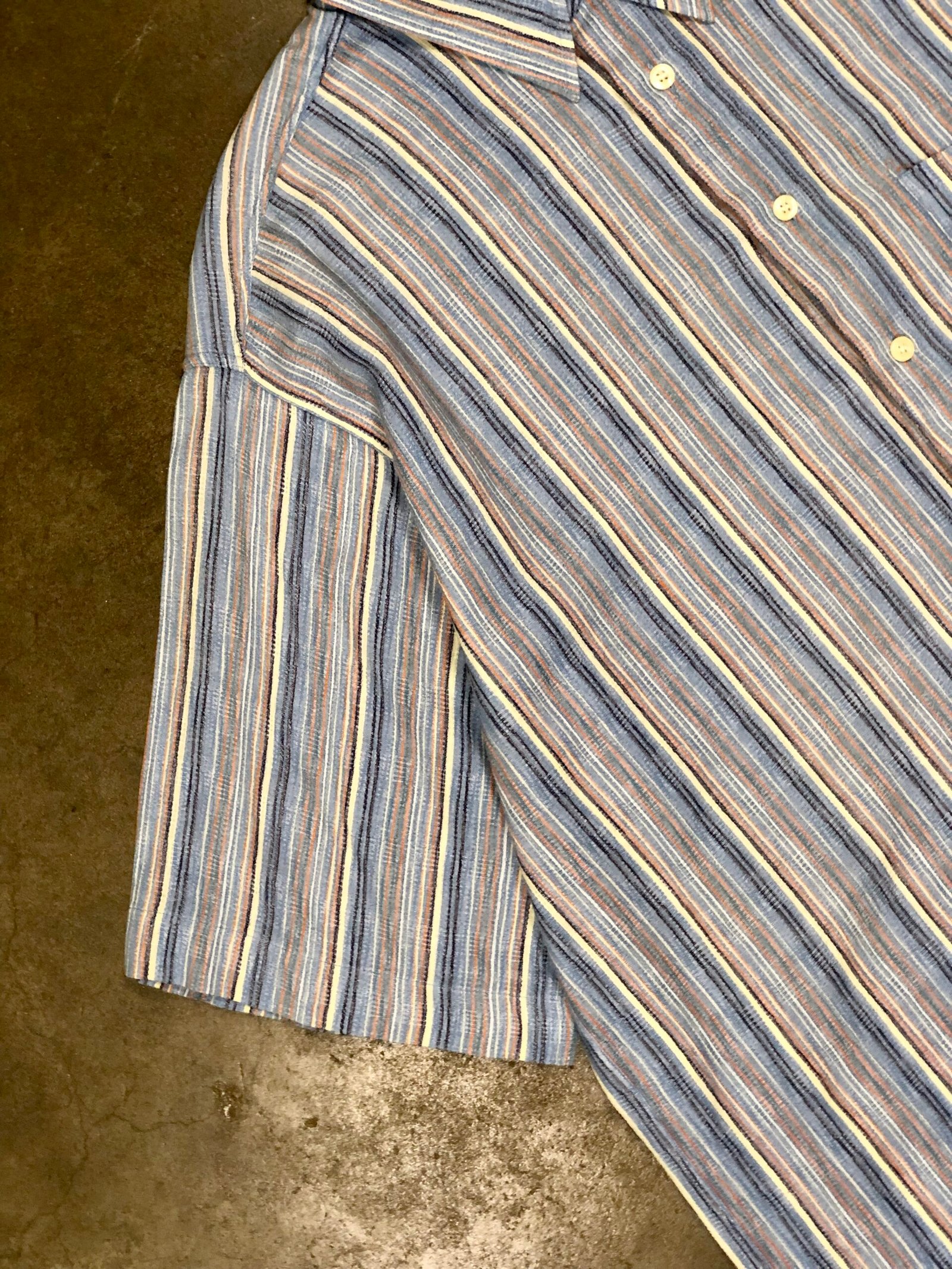 Classic Clothes Company Multicolor Striped Textured Casual Shirt – photo 7 Classic Clothes Company Multicolor Striped Textured Casual Shirt — photo 7