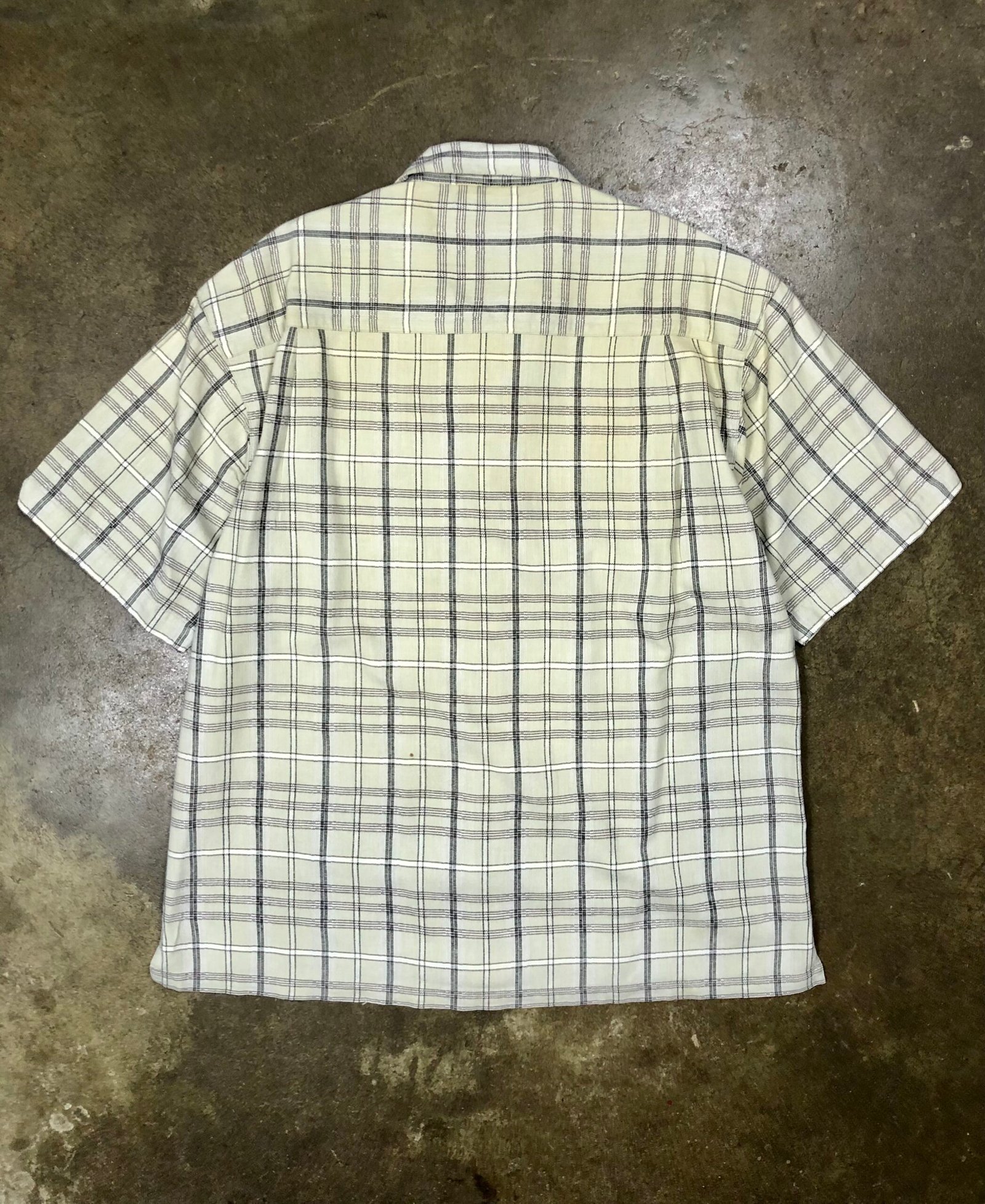 Columbia Sportswear Cream & Tan Plaid 100% Cotton Casual Shirt – photo 11 Columbia Sportswear Cream & Tan Plaid 100% Cotton Casual Shirt — photo 11