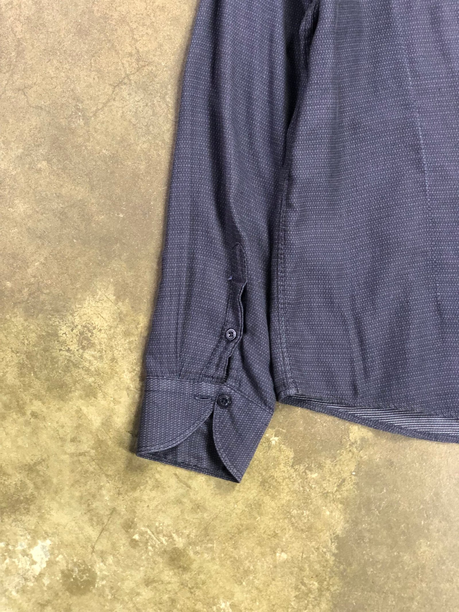 Emporio Armani Mandarin Collar Shirt – photo 8 Emporio Armani Mandarin Collar Shirt, men's — photo 8