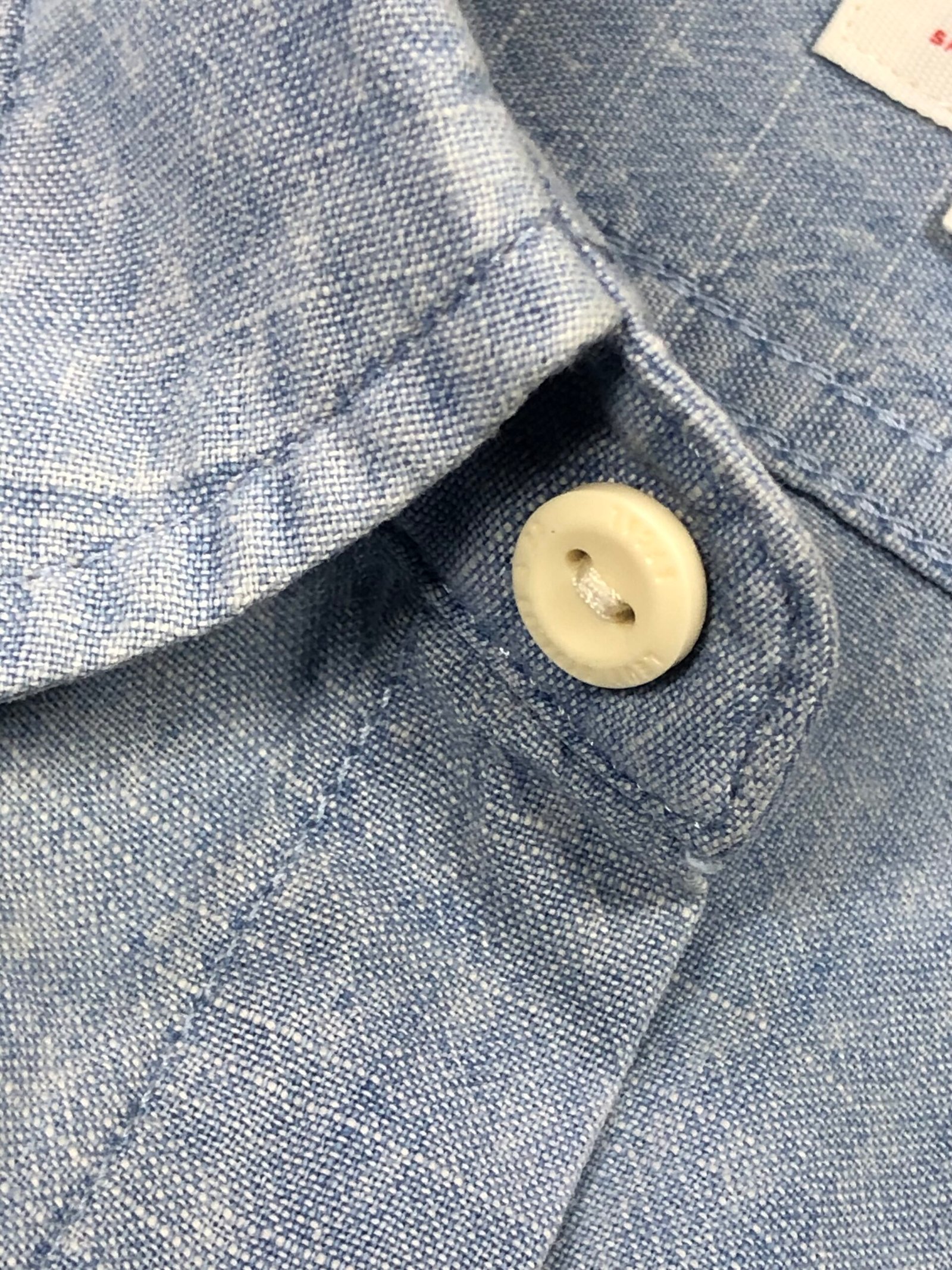 Levi's Classic Worker Cotton-Linen Shirt – photo 7 Levi's Classic Worker Cotton-Linen Shirt, men's M — photo 7