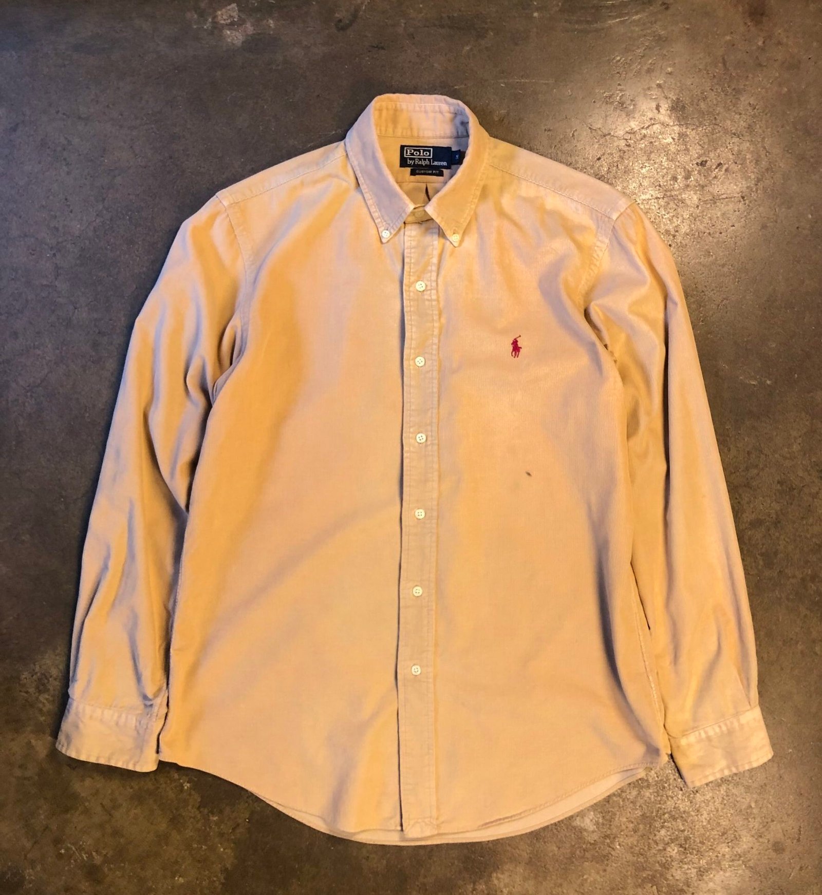 Polo Ralph Lauren Corduroy Shirt – photo 2 Polo Ralph Lauren Corduroy Shirt, men's M — photo 2