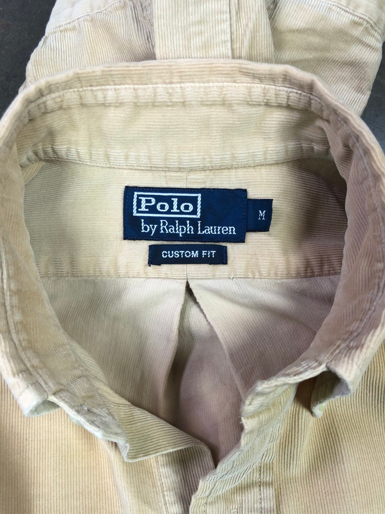Polo Ralph Lauren Corduroy Shirt – photo 3 Polo Ralph Lauren Corduroy Shirt, men's M — photo 3