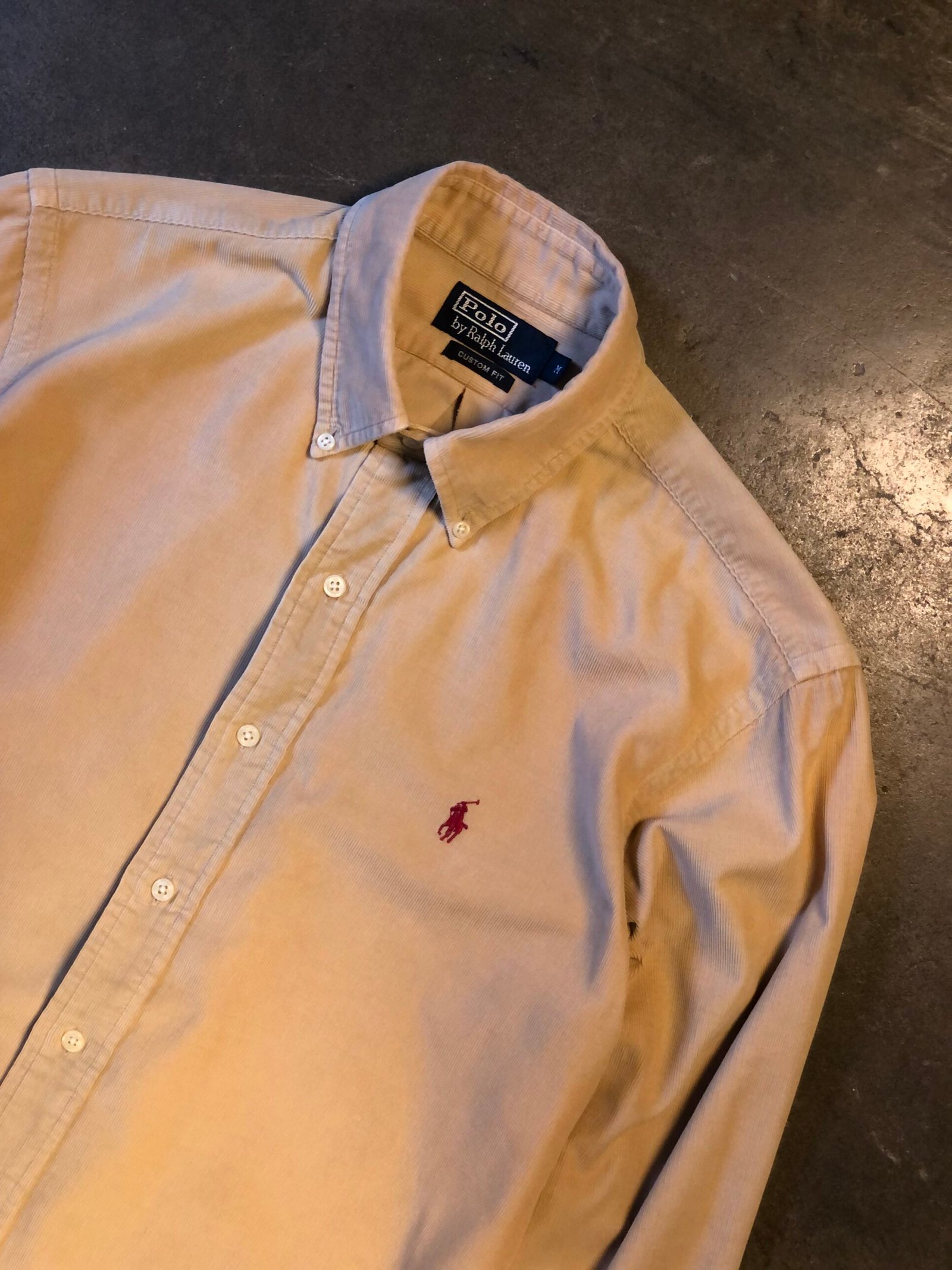 Polo Ralph Lauren Corduroy Shirt – photo 5 Polo Ralph Lauren Corduroy Shirt, men's M — photo 5