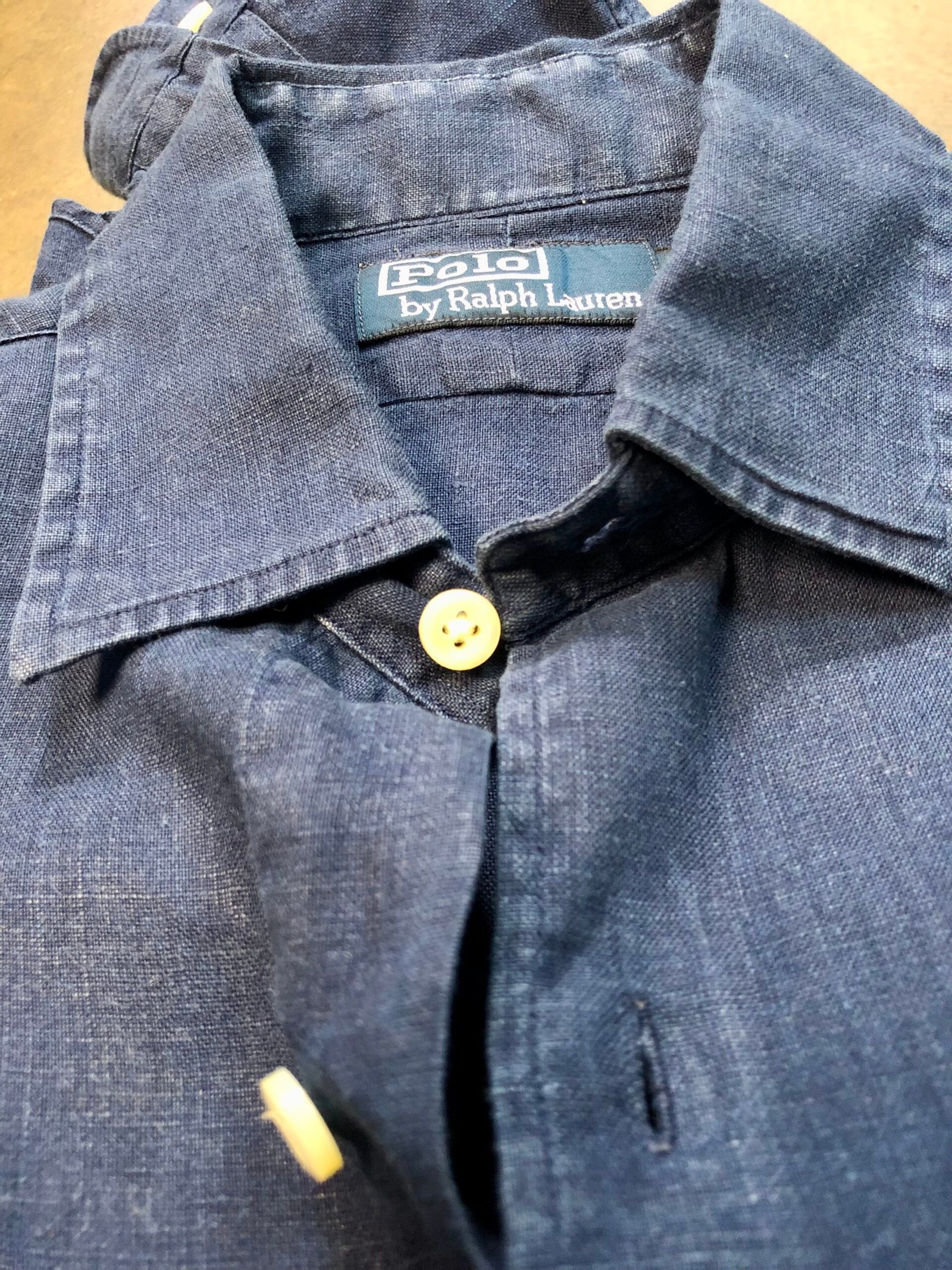 Polo Ralph Lauren Linen Sport Shirt – photo 3 Polo Ralph Lauren Linen Sport Shirt, men's — photo 3