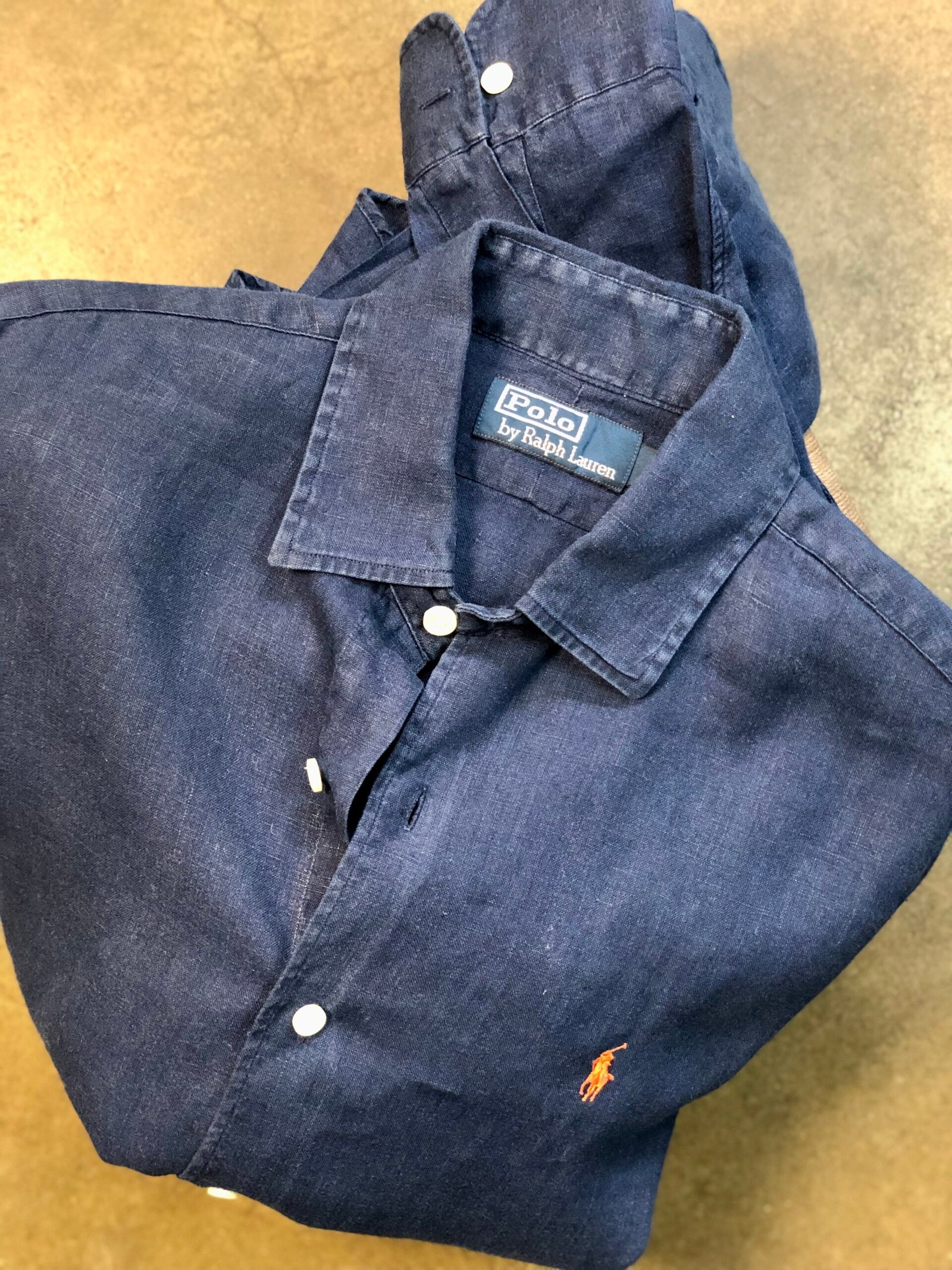 Polo Ralph Lauren Linen Sport Shirt – photo 5 Polo Ralph Lauren Linen Sport Shirt, men's — photo 5