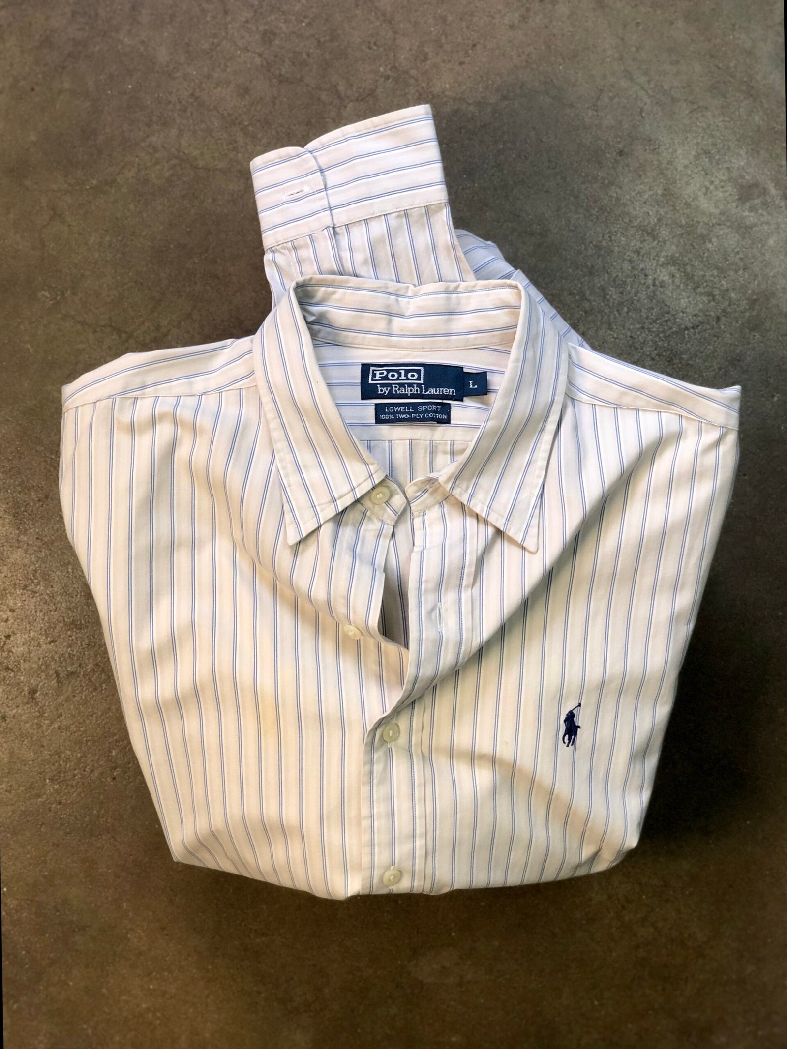 Polo Ralph Lauren Lowell Sport Striped Shirt – photo 1 Polo Ralph Lauren Lowell Sport Striped Shirt, men's L — photo 1