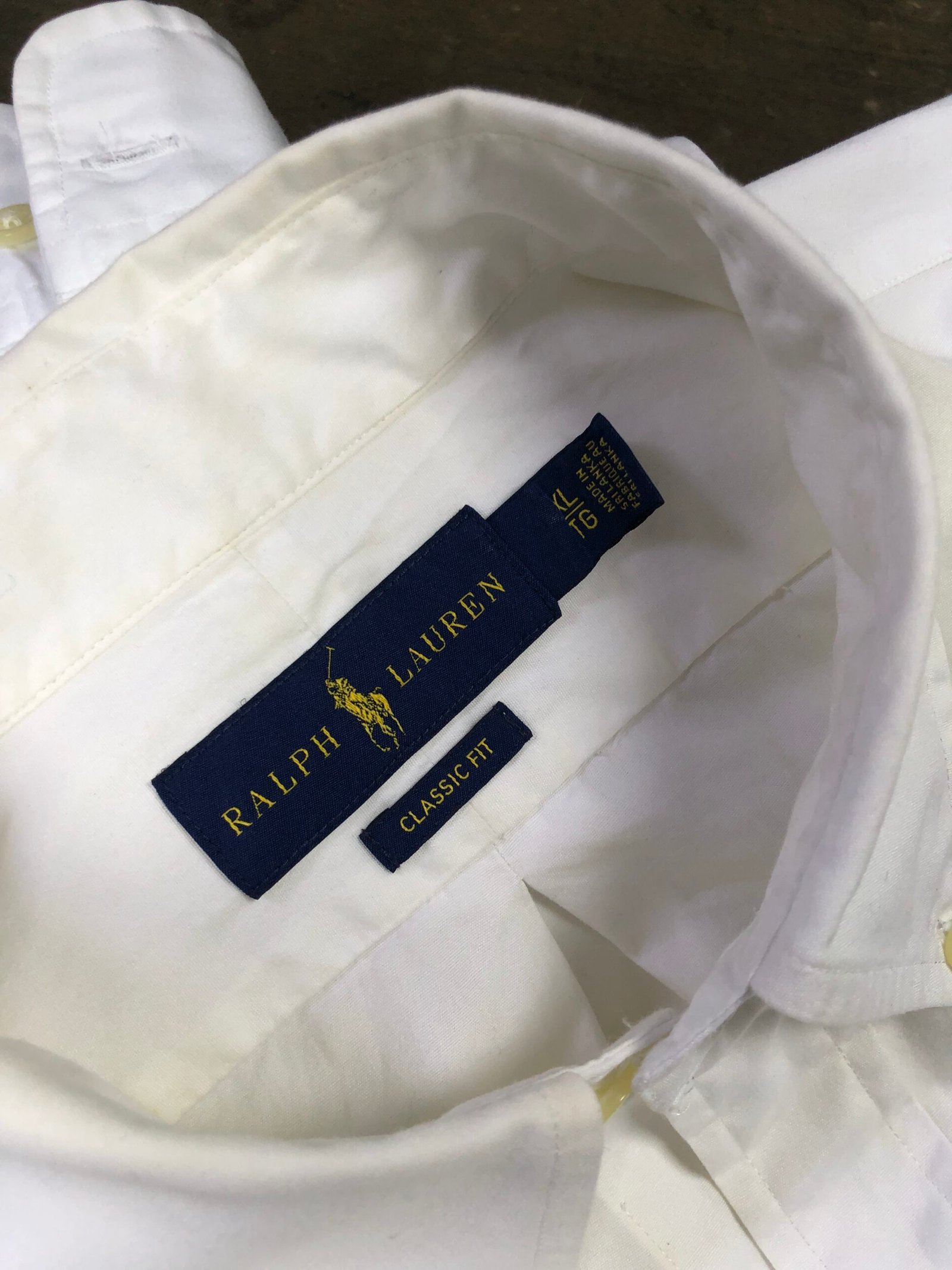 Polo Ralph Lauren White Oxford Shirt – photo 5 Polo Ralph Lauren White Oxford Shirt, men's — photo 5