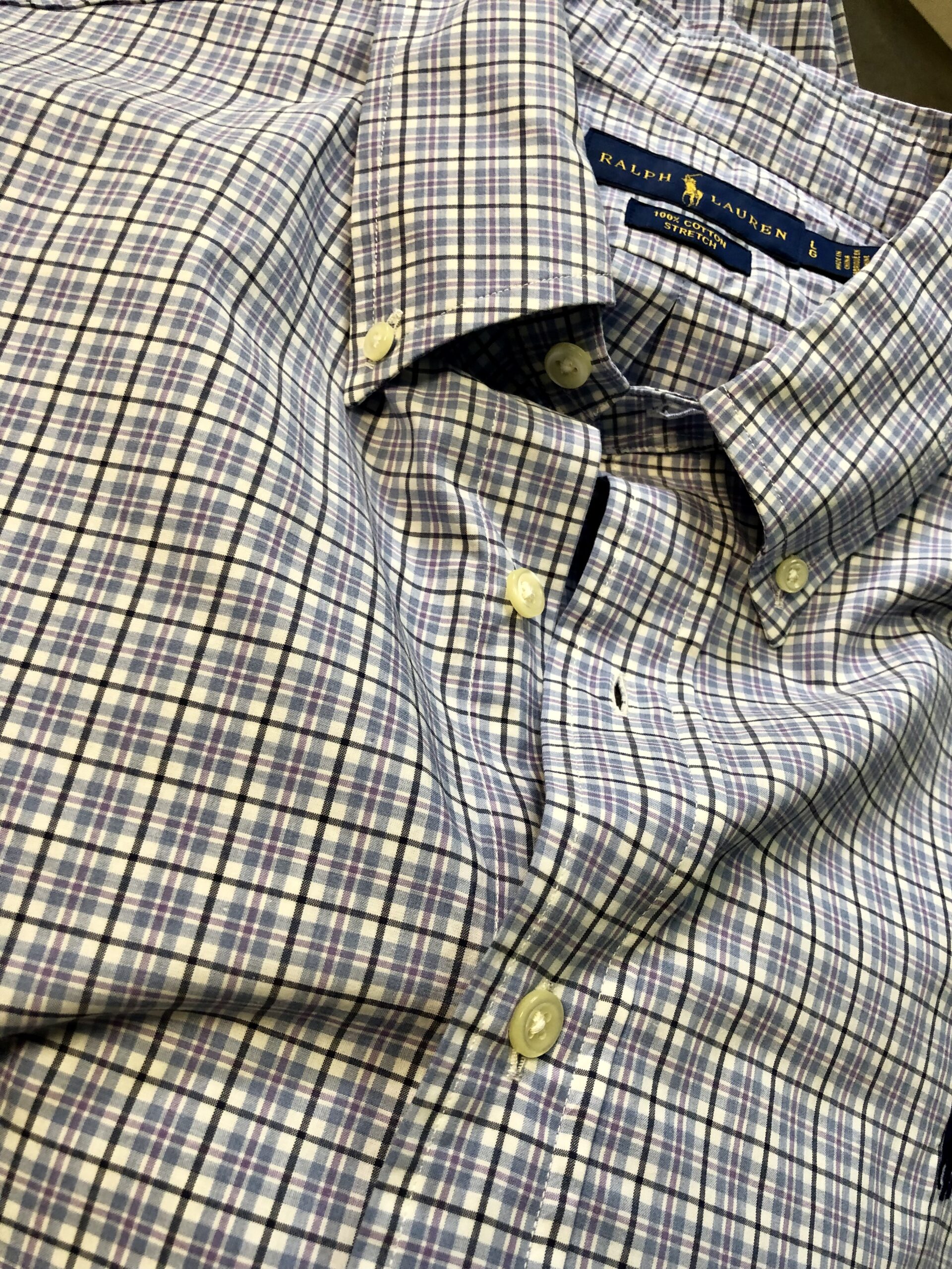 Ralph Lauren Multi-Color Plaid Button-Down Shirt – photo 5 Ralph Lauren Multi-Color Plaid Button-Down Shirt, men's — photo 5